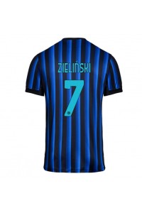 Inter Milan Piotr Zielinski #7 Jalkapallovaatteet Kotipaita 2025-26 Lyhythihainen